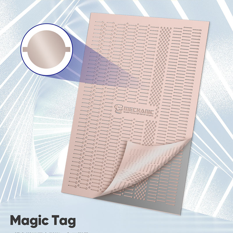 Étiquette magique mécanique, réparation de points, tampon de retouche par points de soudage pour téléphone, carte mère, Point de soudure, réparation des joints de soudure