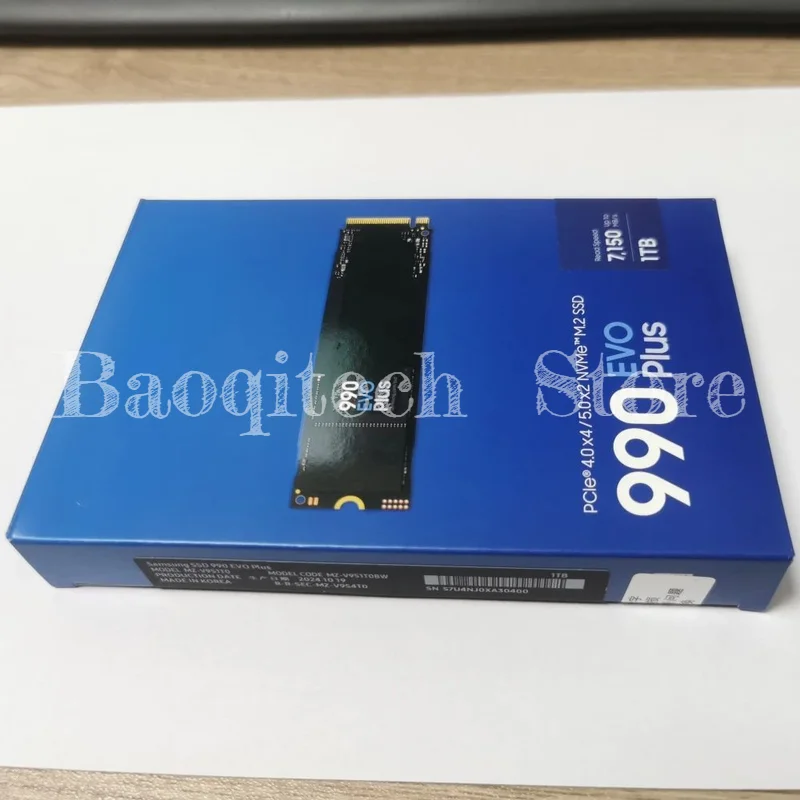 Бесплатная доставка НОВЫЙ твердотельный накопитель 990 EVO 1 ТБ 2 ТБ 4 ТБ NAND M.2 2280 Read 5000 МБ/с PCIe Gen4.0 x 4 5,0 x2 Upgrade Storage для SAMSUNG