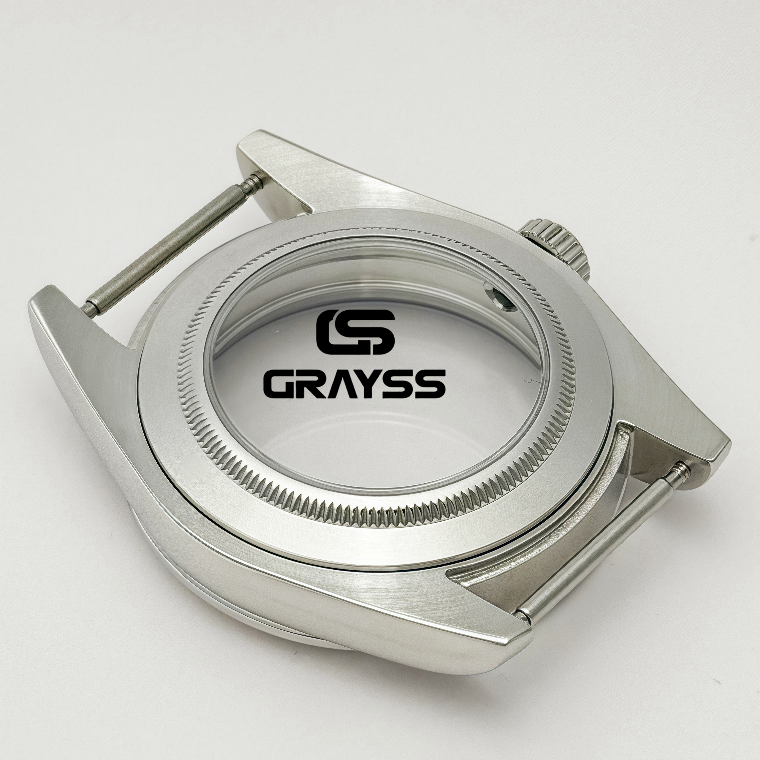 時計ケース,フラットギアエッジ,サファイアクリスタル,機械式ムーブメント,高品質スタイル,36mm, 39mm,nh35,nh36,nh34