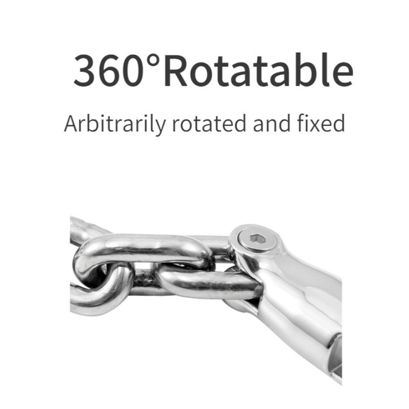 Conector giratorio de anclaje de barco, accesorios de acero inoxidable 316 para barcos, cadena de 6mm-8mm 8mm-10mm