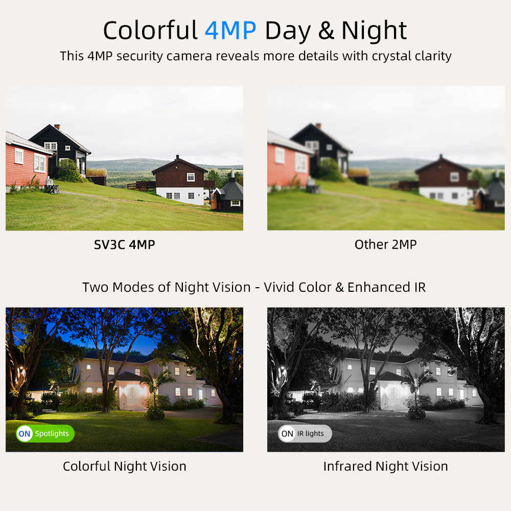 ICSEE Solar Wireless Camera Wifi Outdoor 4MP Surveillance IP CCTV With battery and Solar Panel 360 PTZ Security Protection