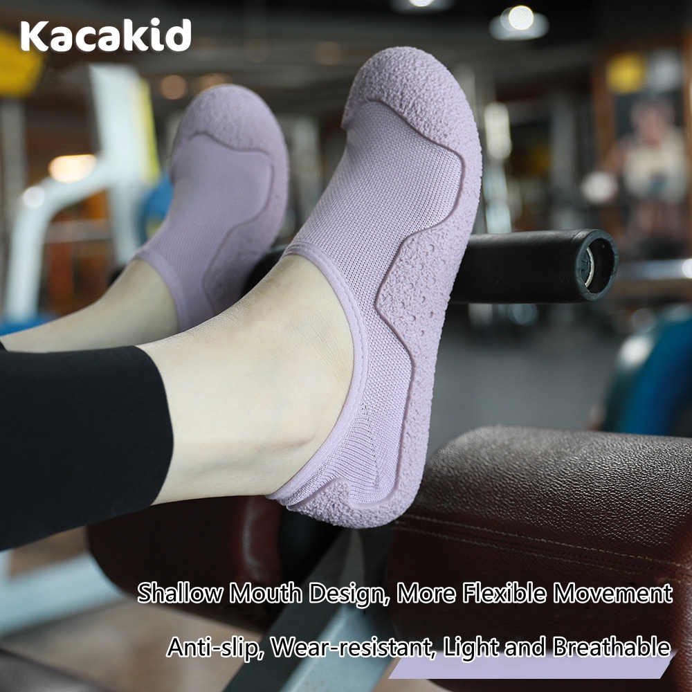 Дышащие Нескользящие кроссовки унисекс для бега, фитнеса и йоги