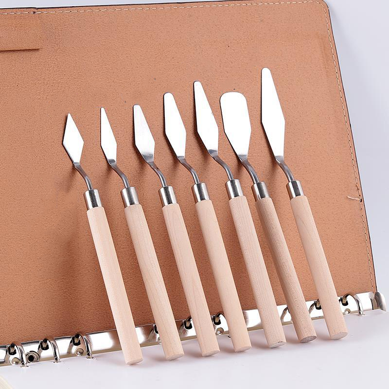 Нержавеющая Сталь картина маслом СКРЕБОК НАБОР художника палитра нож