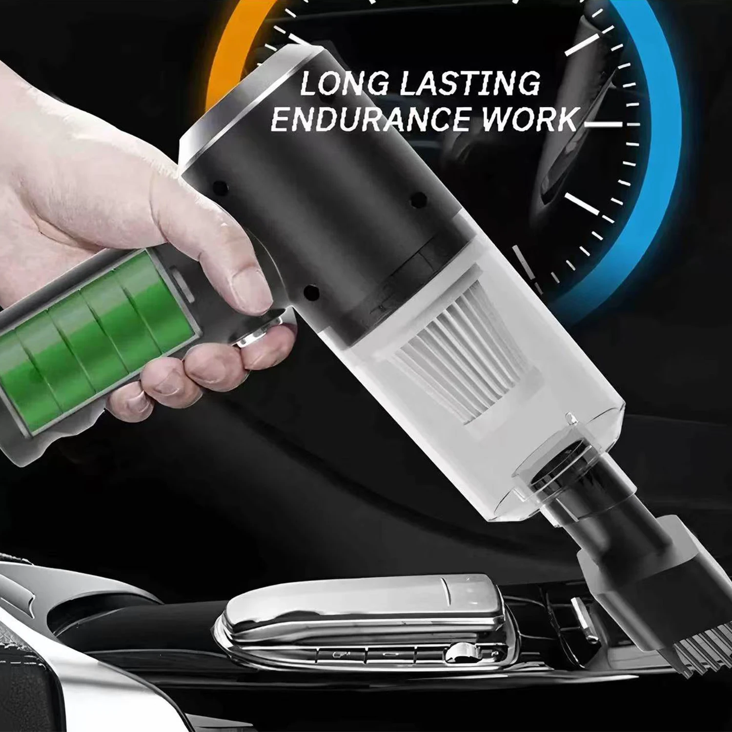 Aspirapolvere per auto Aspirapolvere portatile piccolo per veicoli multiuso Aspirapolvere per auto portatile con piccola pompa domestica