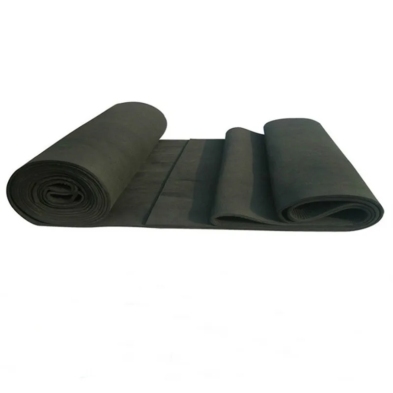 สินค้าใหม่มาใหม่ Soft Graphite Carbon Felt สูงอุณหภูมิคาร์บอนไฟเบอร์สําหรับการปนเปื้อนการดูดซับทําความสะอาด 1 ชิ้น