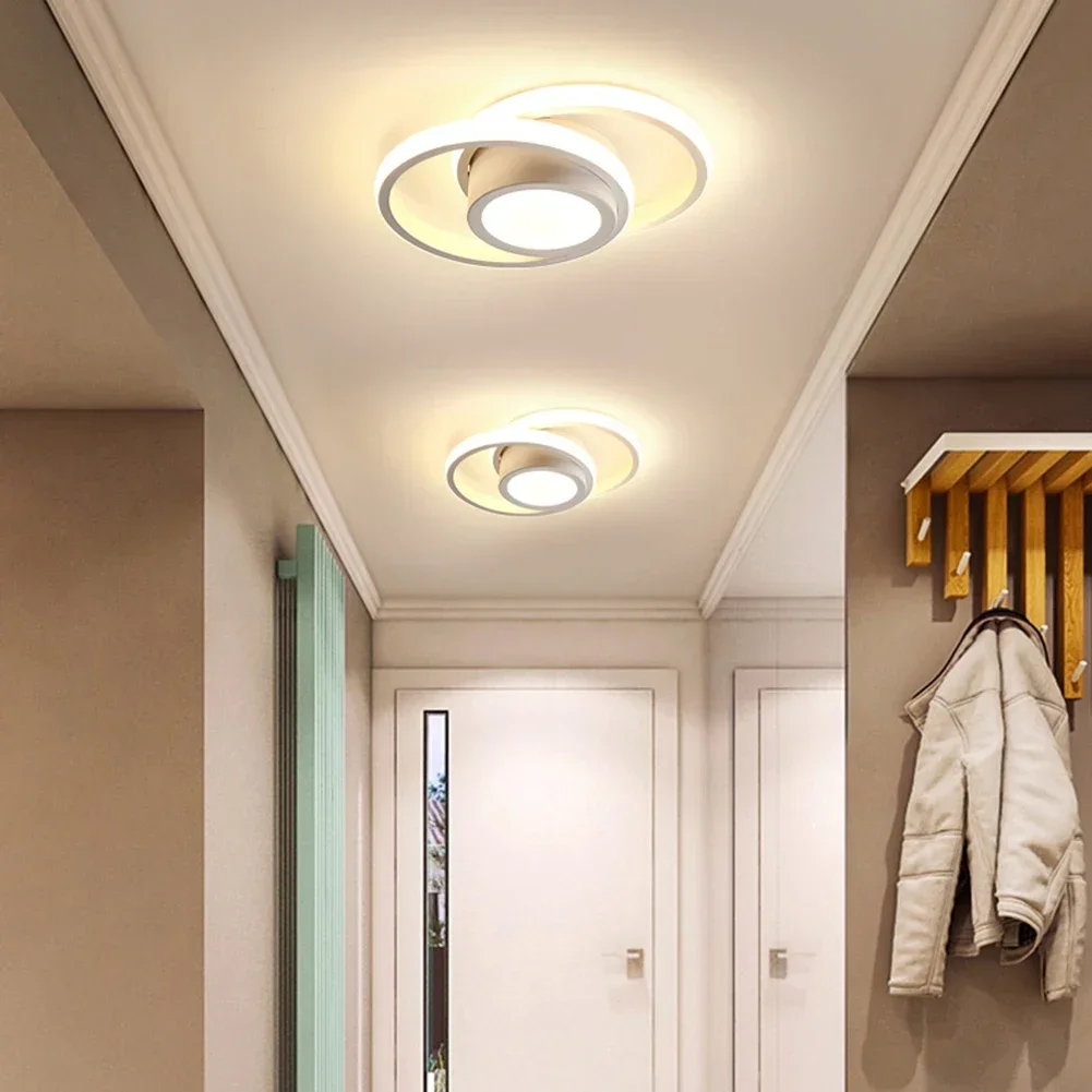 3 helle Farbe LED Decken leuchte moderne dimmbare Schlafzimmer Kronleuchter Decken leuchten für Esszimmer Wohnzimmer nordischen Gang Lampe
