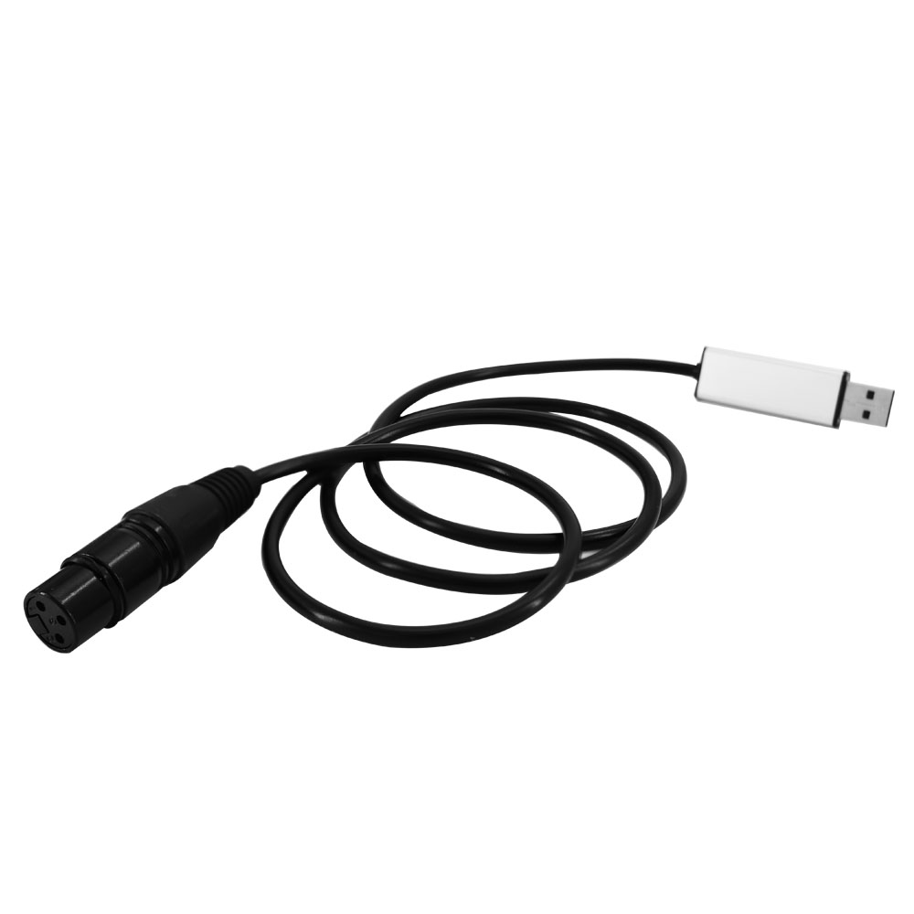 USB zu DMX Interface Adapter Bühne Licht Controller Konverter LED DMX512 Computer PC Bühne Beleuchtung Controller Dimmer Kabel