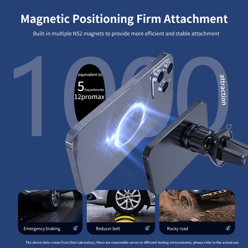 30 ワット磁気ワイヤレス車の充電器 MagSafe iPhone 16 15 14 13 プロマックス Xiaomi サムスン Xiaomi エアベントクリップ電話ホルダースタンド