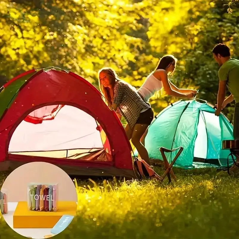 Serviette compressée unique, gant de toilette épais, serviette de bain en coton, voyage, visage propre, emballage indépendant, serviette de visage Portable