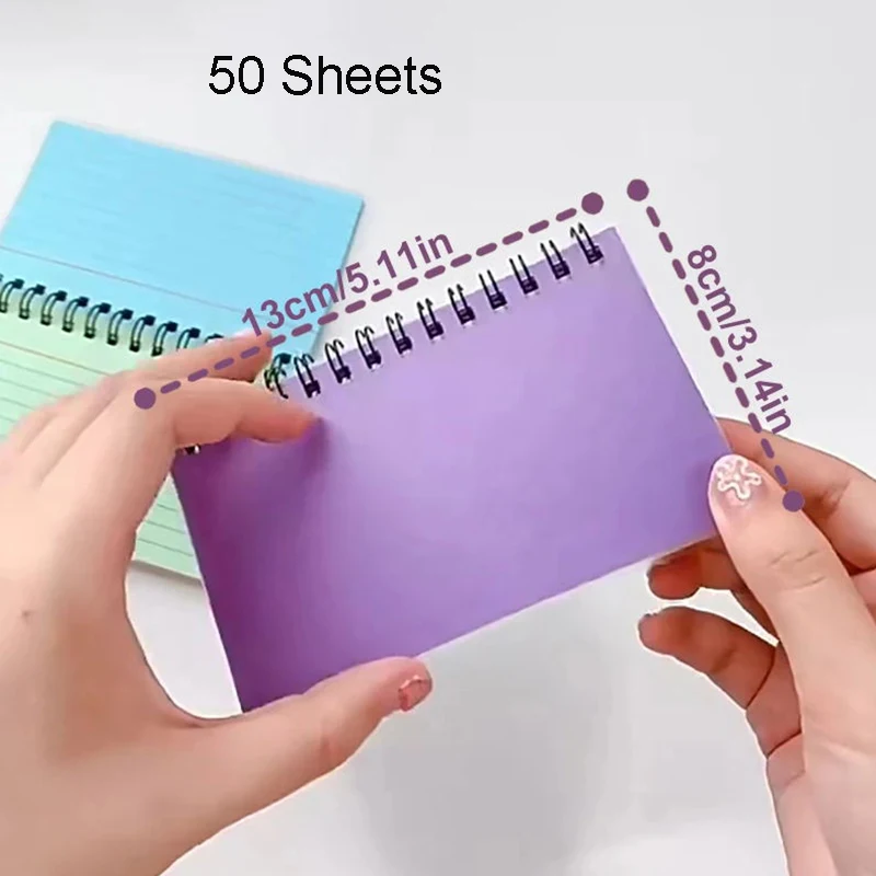 1PC Horizontale Linie Notebook Zerreißbare Spule Buch Cuaderno Journal Notizbuch Büro Liefert Tagebuch Libretas Schreibwaren Notebooks