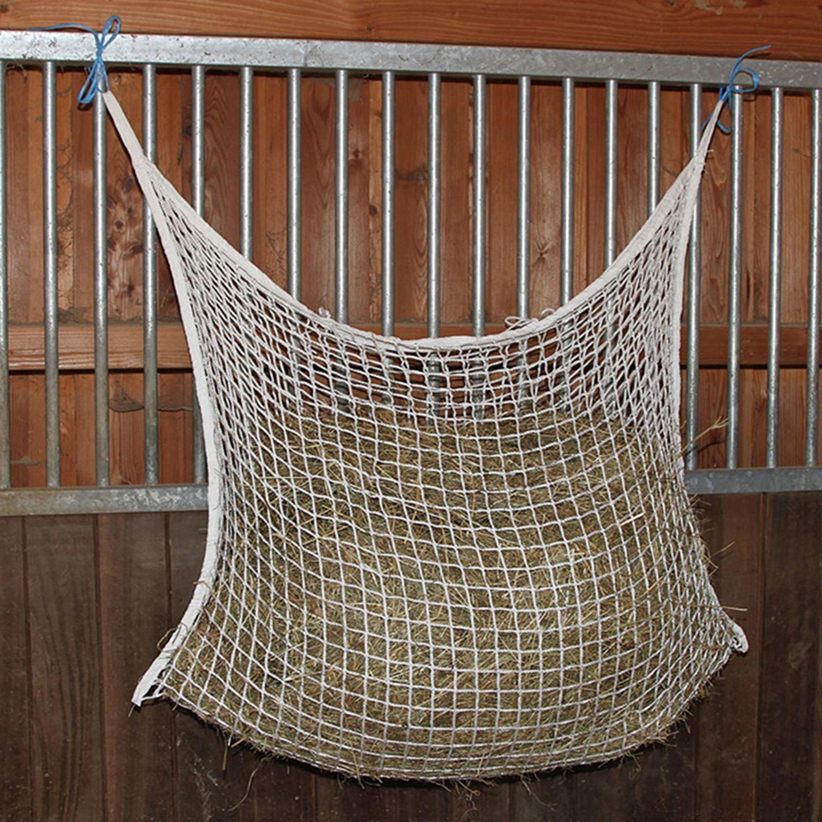 Hay Net Slow Feed Bag for Horse Feeder Full Day Feeding Net Bag