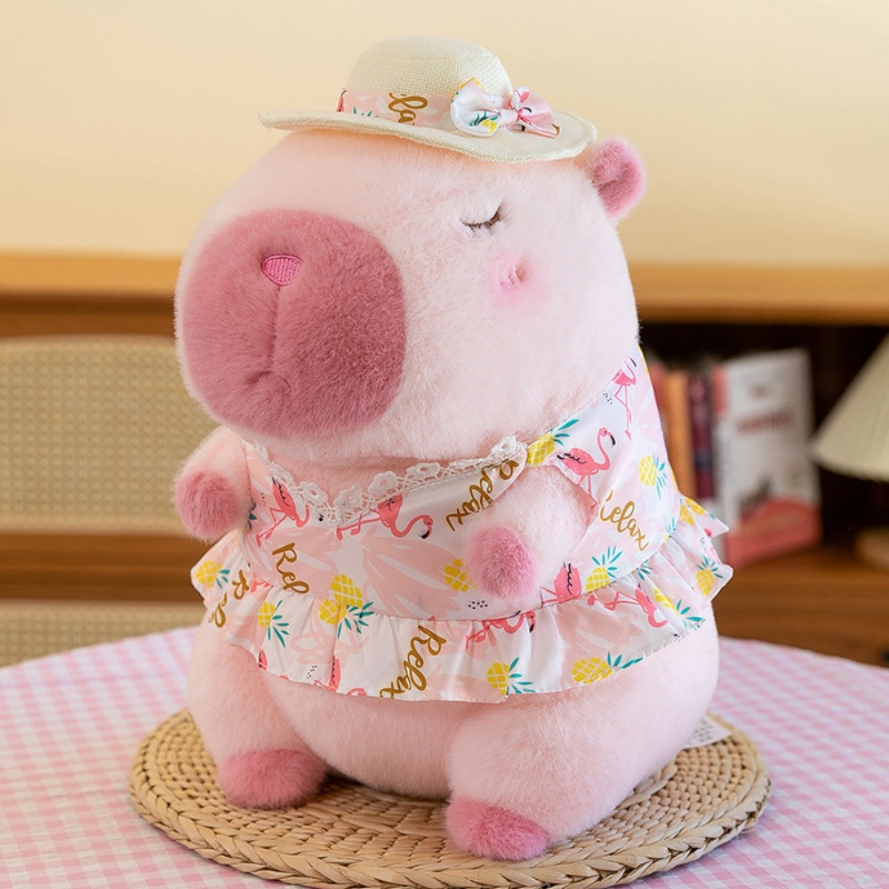 Süße Capybara-Plüschpuppe, supersüße Plüschtiere, süße Plüschtiere, Kindergeschenke, Innendekoration, Geburtstagsgeschenke.