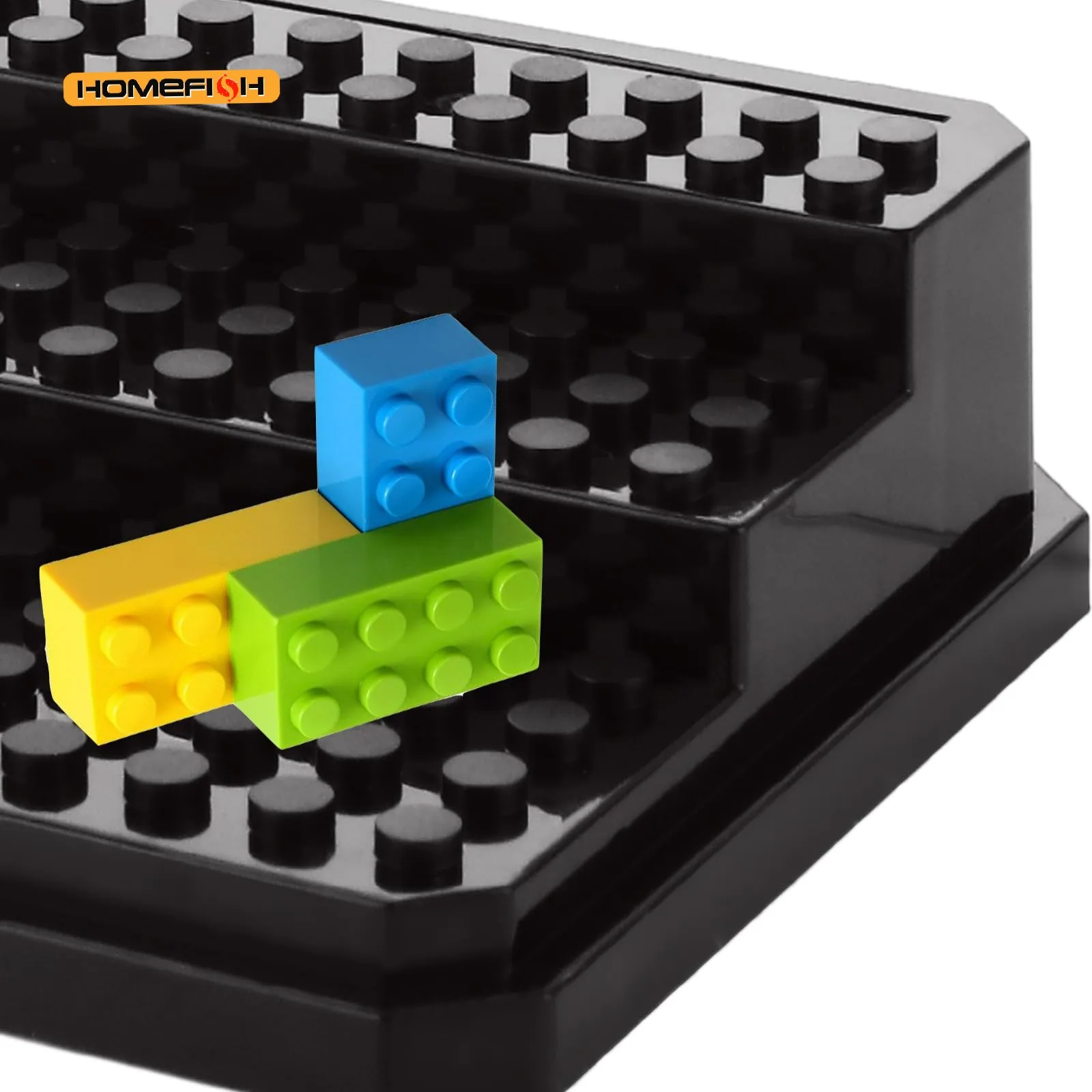 Acrylic Minifigures Display CaseStackable and Dustproof Building Block Display Box for Lego Action Figure Toys Storage