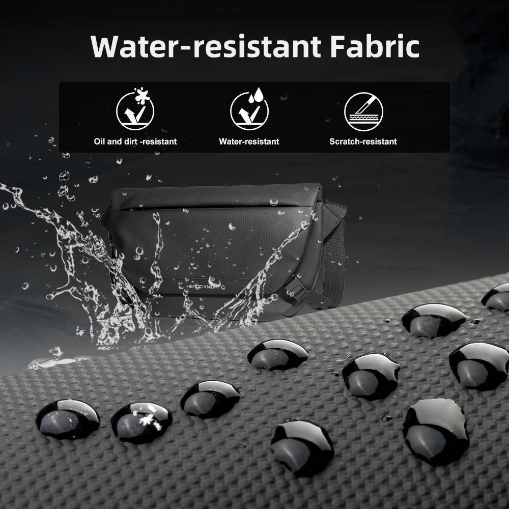 Heroic Knight-bandolera de gran capacidad, bandolera multifuncional impermeable, informal, a la moda, para ciclismo al aire libre