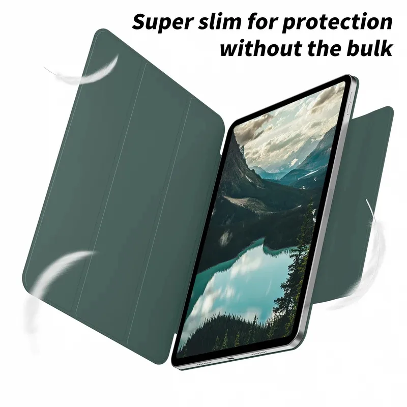 Para 2025 ipad11 a16 10 10.9 2022 pro 11 12.9 Polegada caso magnético ipad air4 5 10.9 mini 6 8.3 Polegada com capa magnética destacável