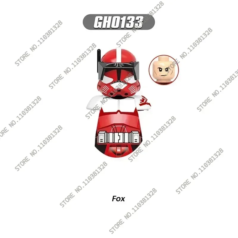 ホットトイズスターウォーズクローントルーパー帝国ストームトルーパー 501st 連隊ミニロボットフィギュア玩具レンガ組み立て人形プレゼント