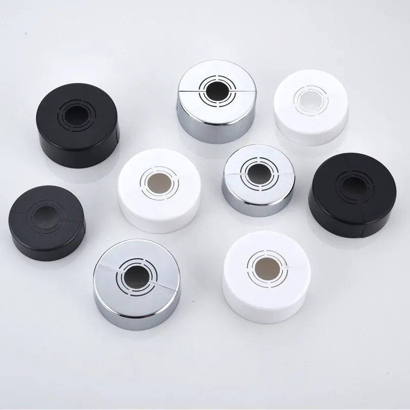 シャワーの蛇口装飾カバー ABS 高め角度バルブパネル調節可能な水道管壁カバーキッチン浴室のタップアクセサリー