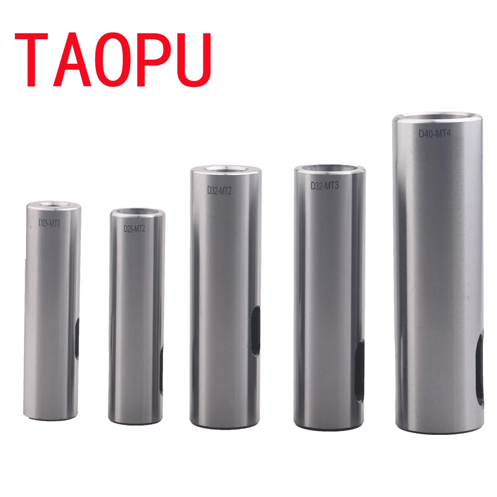 1pcs Outside Straight Shank Transfer To Inner Taper Shank Drill Sleeve Morse Tapper Shank 1 2 3 Straight Shank Reducer Variabl