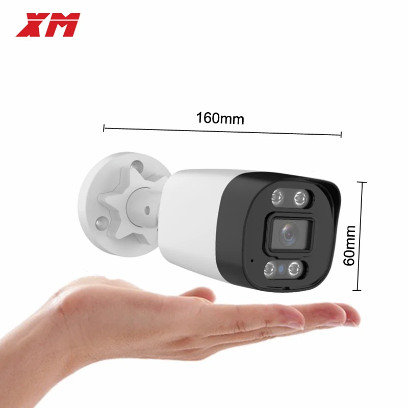 HD 2MP 5MP AHD XVI/CVI/TVI/CVBS cámara tipo bala de seguridad exterior interior resistente a la intemperie 4 Uds matriz de LED IR para sistema CCTV DVR