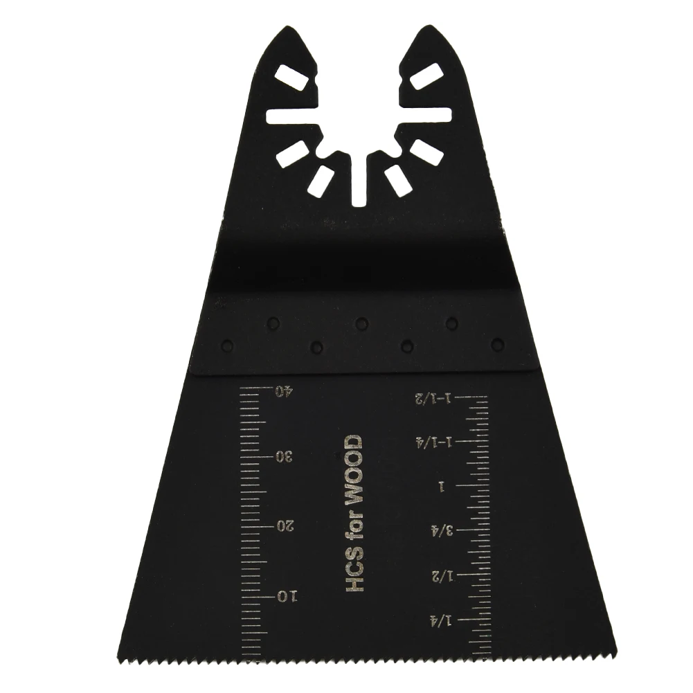 Lâmina de serra oscilante de aço de alto carbono, 65mm, multiferramenta, para corte de metal macio, madeira e plástico, 1 peça