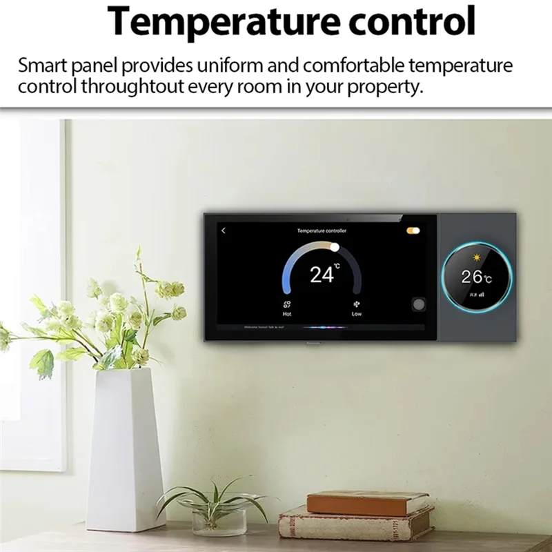 Панельное управление Tuya, Wi-Fi, устройства Zigbee, шлюз Tuya Zigbee, встроенная 6-дюймовая N-размахлированная панель управления Tuya для умного дома