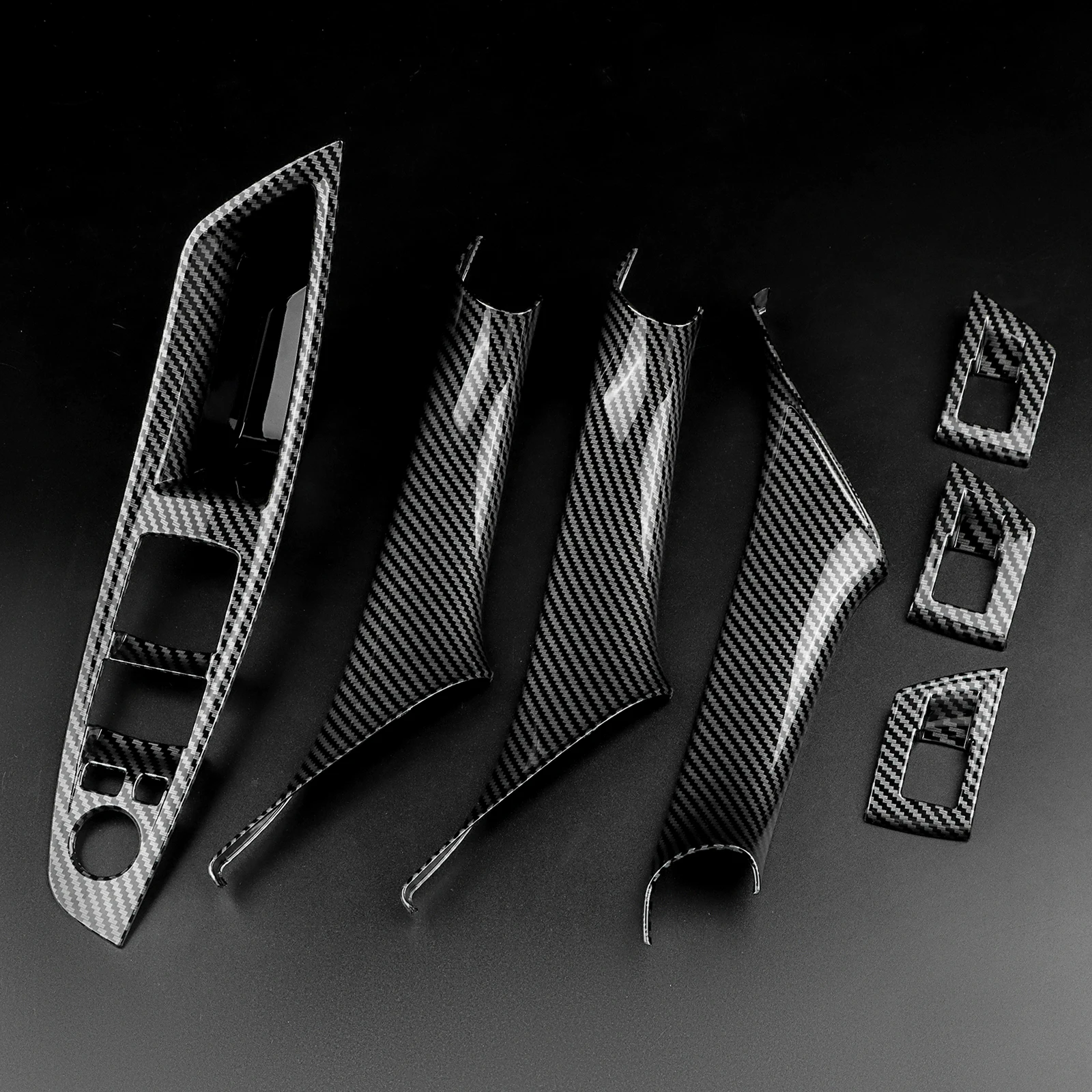 AIRSPEED para BMW F10 F11 520i 523i 525i 528i 530i 5 Series 2011-2017 manija del Panel de la puerta del pasajero ABS de alta calidad Pull LHD RHD
