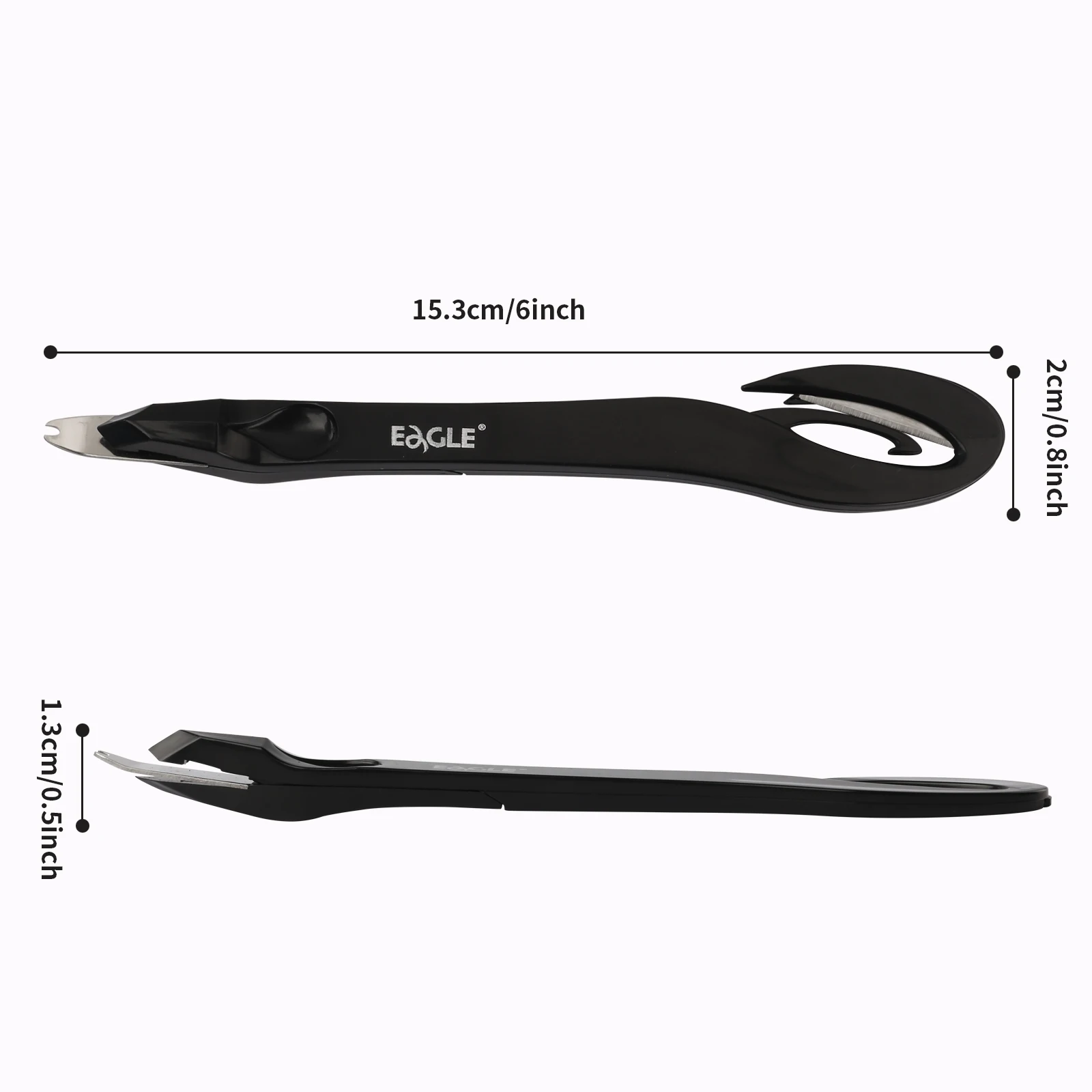 Eagle Letter Opener Envelope Mail Slitter，With Staple Remover， Safe Cutter Box Opener For Home Office Envelope
