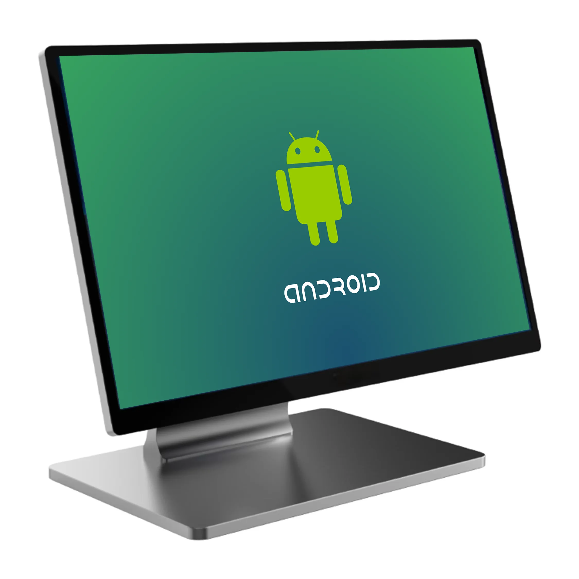 JEESTON Slim 15.6 นิ้ว Android 13 ลงทะเบียนเงินสด 8-core CPU 4G 32G POS Terminal เปลือกอลูมิเนียม 1920*1080P หน้าจอสัมผัส ECR