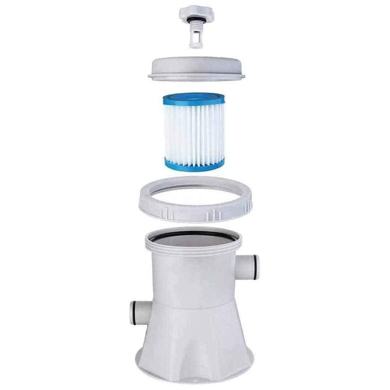 2025 Neu: 4 Stück Poolfilterkartuschen Typ H Ersatz-Schwimmbadfilter für Poolfilterpumpenreiniger