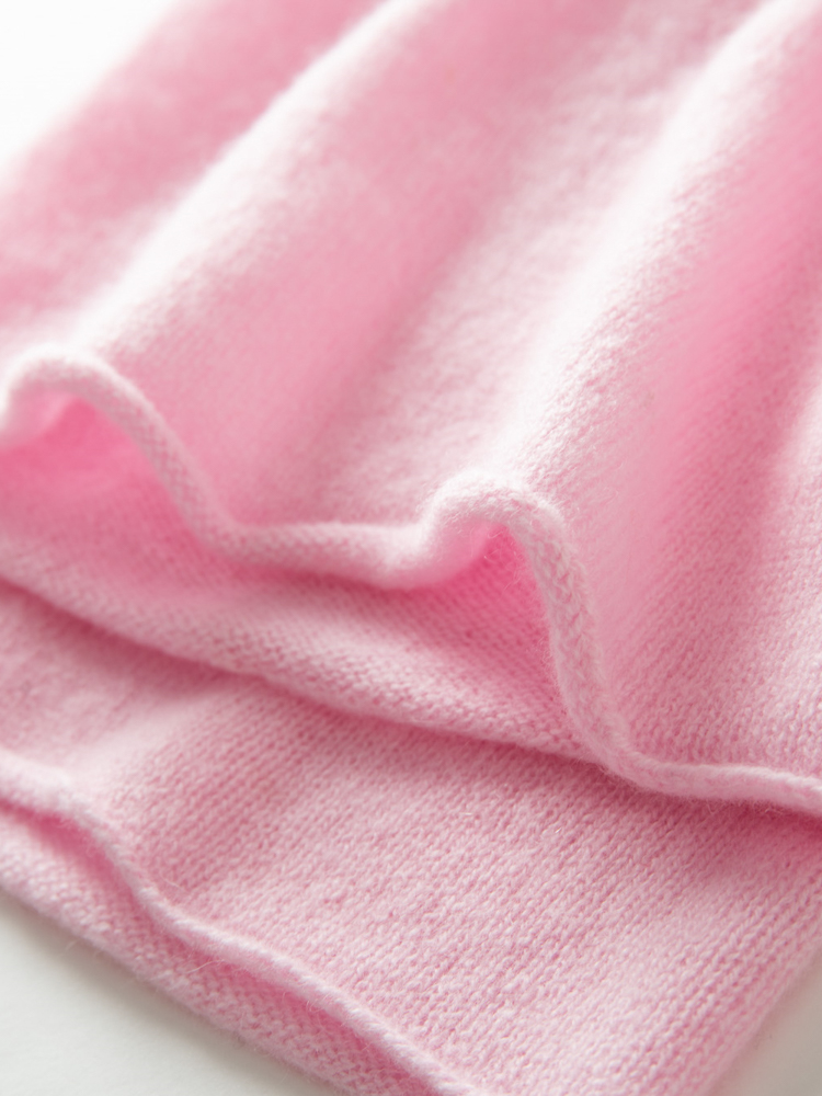 女性100％カシミヤボトム価格チューブマフラー軽量ネックリングウォーマーカウル襟ループ女性ソフト冬の編み物アクセサリー