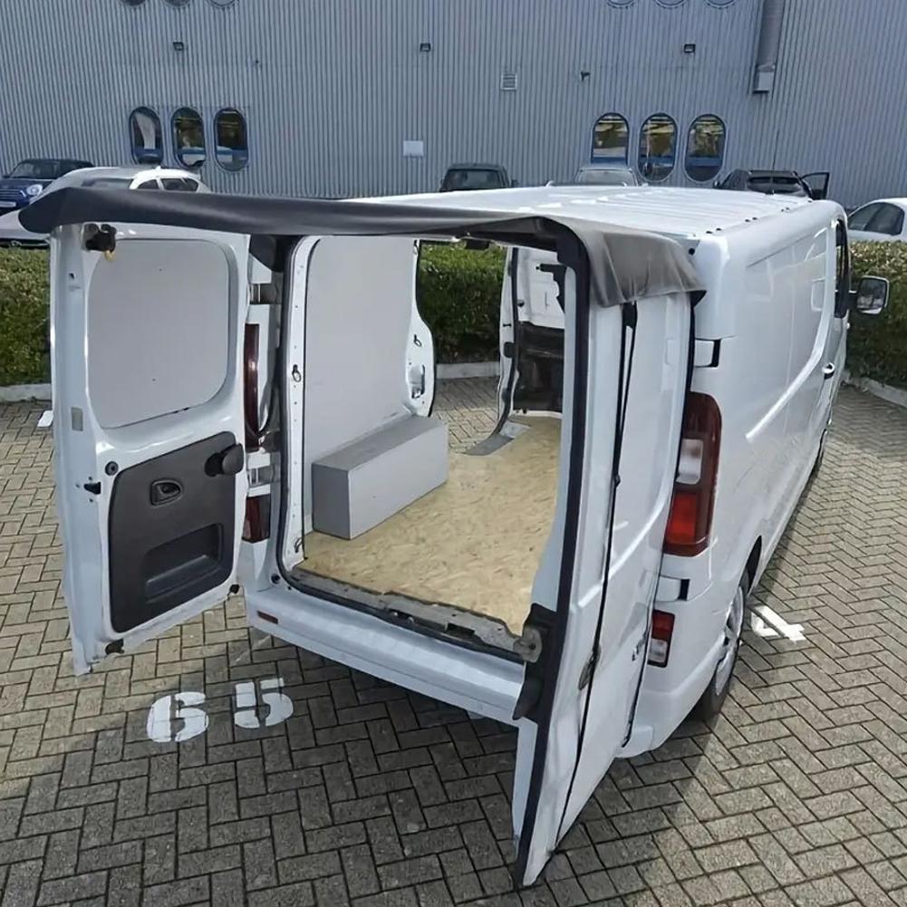 Rv hintere Scheunentor Markisen abdeckung wasserdicht Camping Heckklappe Auto Anhänger rv Zubehör Sonnenschutz i8y3