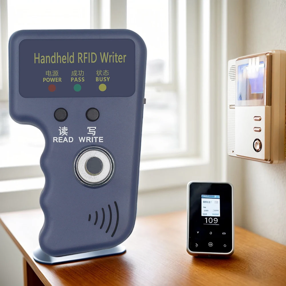 RW1990 125KHz TM Kopierer RFID Duplicator Reader TM1990 ibutton DS-1990A I-Button Handheld für T5577 EM4305 CET5200 TM Chipkarten