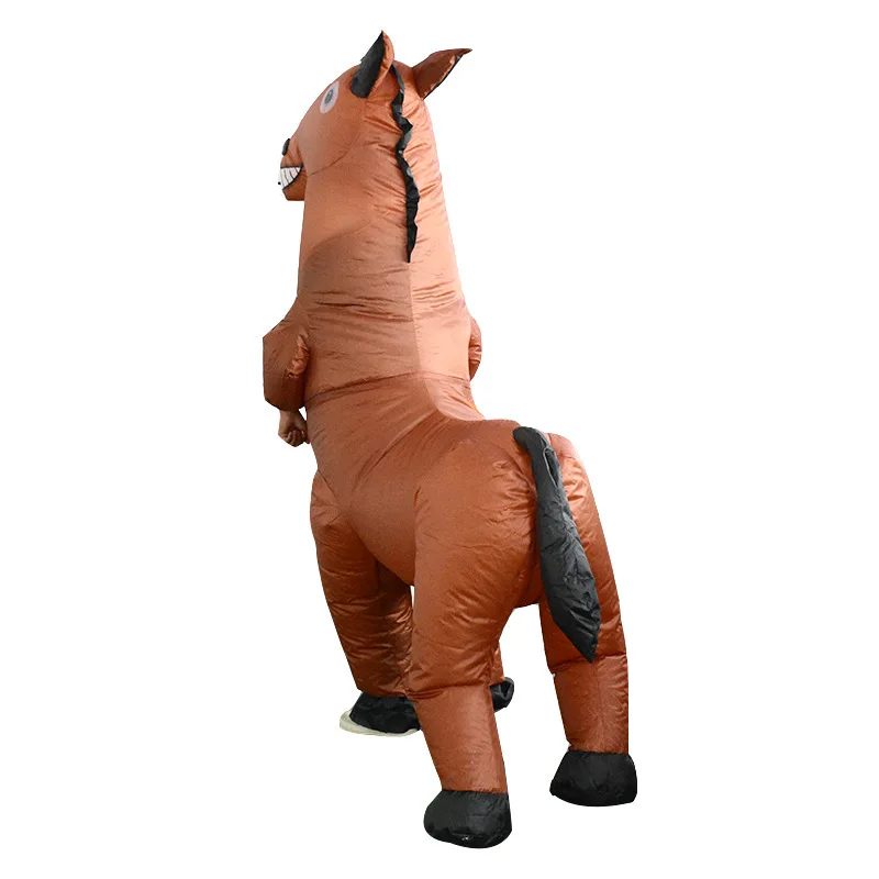 Funny Walking Horse Inflatable Giraffe Inflatable Suit Props Stage Performance