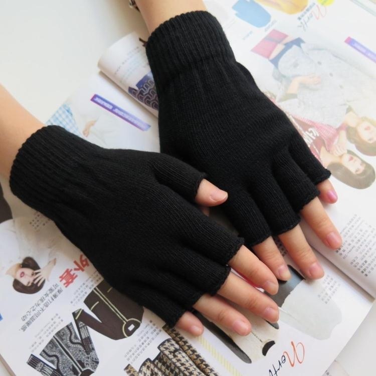 Delysia King Winter Half Finger Gloves