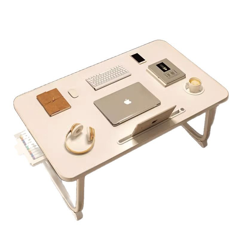 Multifunctional foldable bed table dormitory cartoon study computer desk for homecasual lazy desk