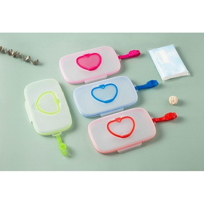 J15U Travel Baby Wipes Case Box Многоразовый держатель для сумок для подгузников на каждый день