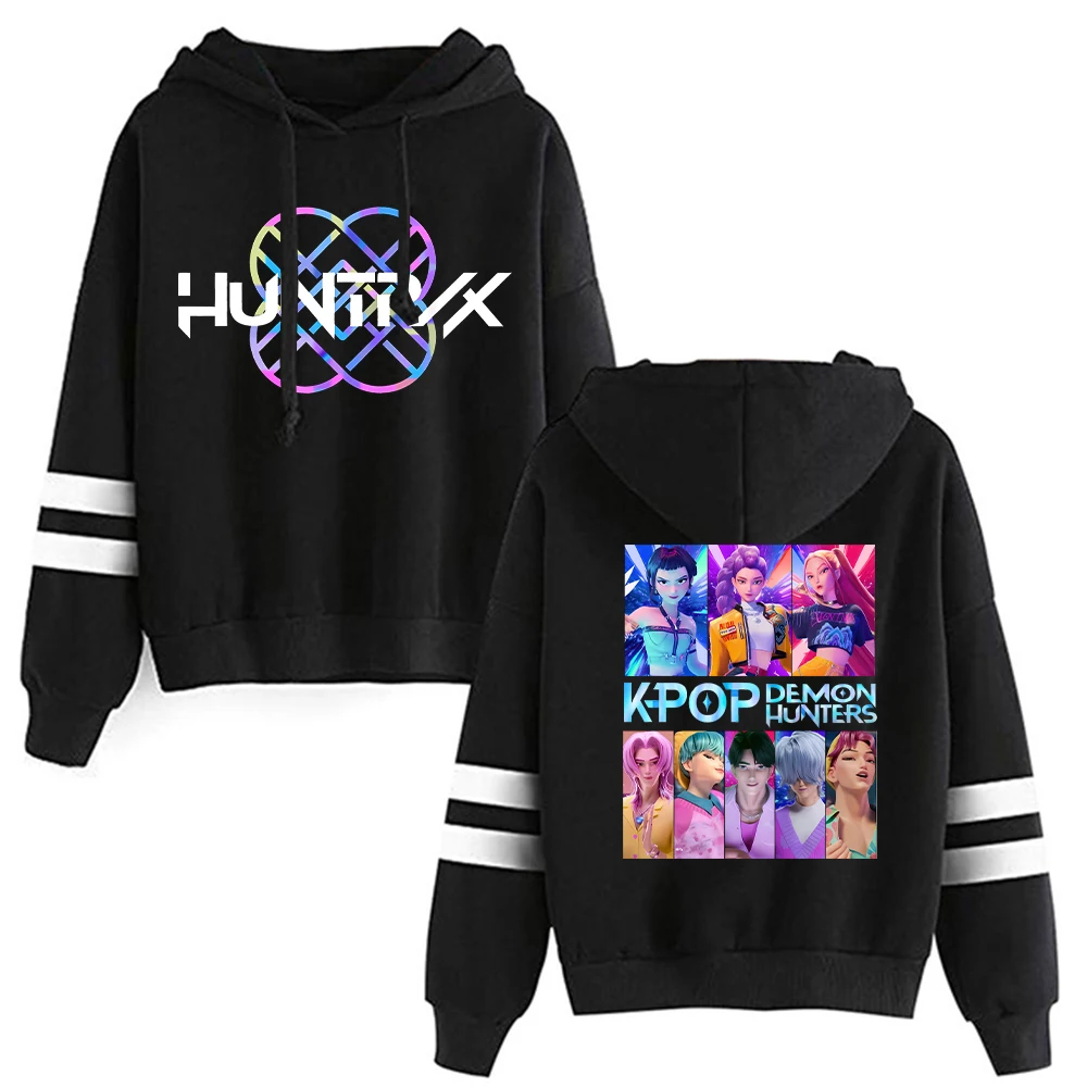 Sudadera con capucha de Anime Derpy Tiger Zoey, sudadera KPop con capucha de cazadores de demonios, camiseta DKPDH, jersey de tigre, sudaderas con capucha de manga larga para mujer