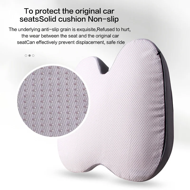 Cuscino antiscivolo Cuscino prostatico in memory foam ortopedico per crocizo Sciaticaback Sollievo dal dolore Comfort Sedia Seggiolino auto