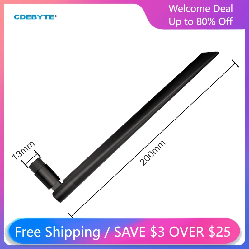 2PCS TX915-JKD-20 915MHz Lora WIFI Antenne Omnidirektionale 3,5 dBi SMA-J 20W Lange Faltbare Antenne Für kommunikation