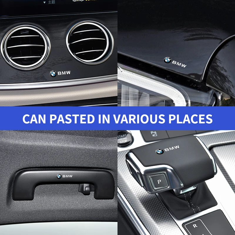ภายในรถสุ่มสติกเกอร์พวงมาลัยรถสําหรับ BMW M5 M4 M3 F20 F30 E90 F32 F10 F07 F46 E60 Z4 G20 F15 G30 X1 X3 X5