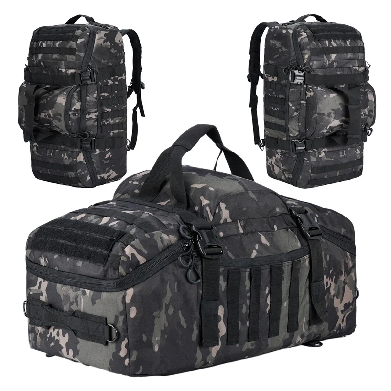 40L 60L 80L Large Duffle Bag Tactical Backpack Outdoor Camping Bags Molle Men Backpacks Travel Bag for Hiking