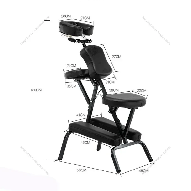 Multifunktions Klapp Tattoo Stuhl Massage tragbare Kneten Pediküre Tattoo Stuhl Wimpern Komfort Salon Möbel Chaise Tattoo Fytc