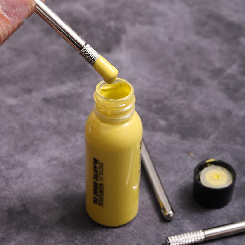 30ml ขอบหนังน้ํามัน Finish Agent ใช้กับขอบหนังของกระเป๋า/เข็มขัด/รองเท้า/รองเท้าและสินค้าหนังทุกชนิด