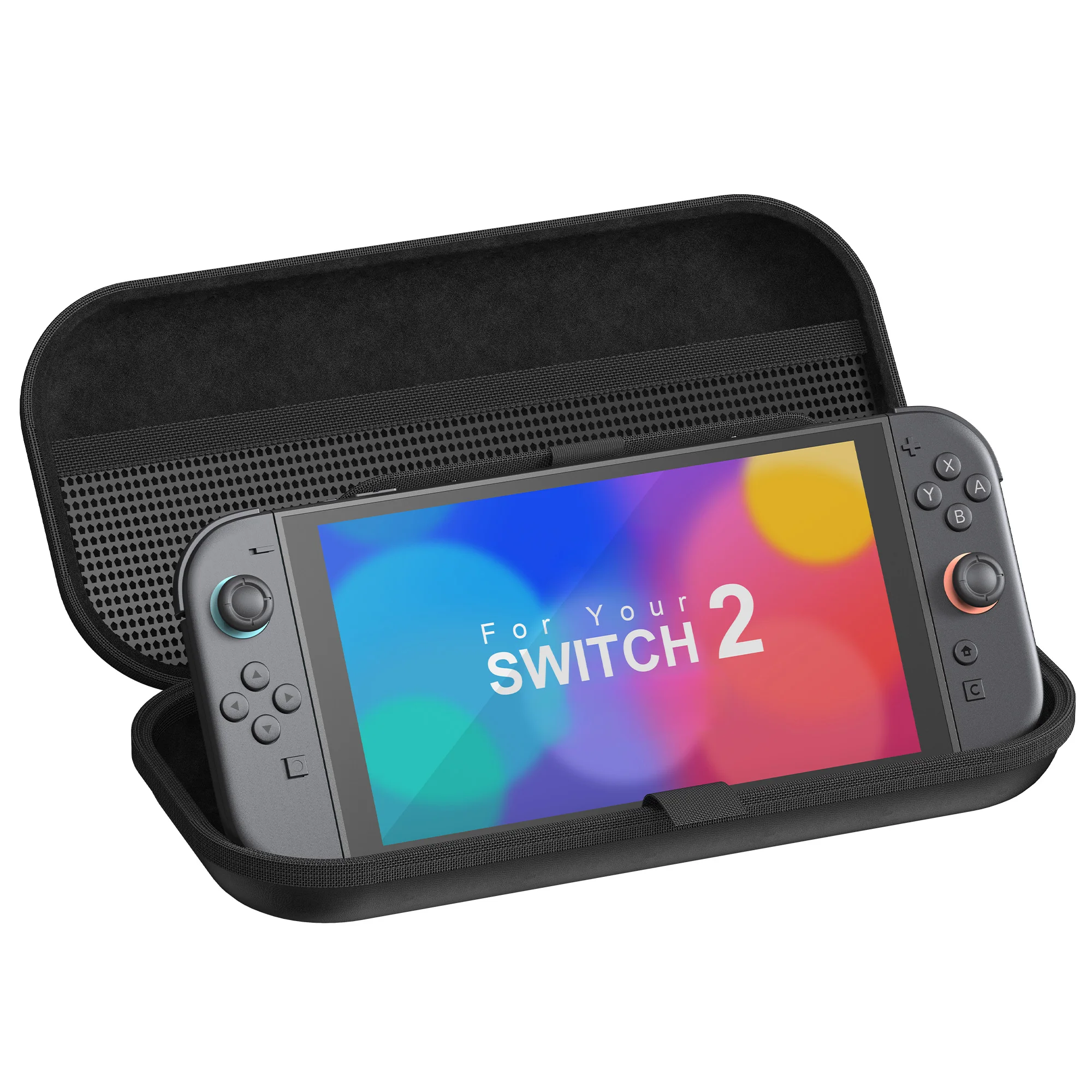 Estuche de transporte para Nintendo Switch 2 2025 versión Mini Estuche De Viaje con 10 ranuras para cartuchos de juego bolsa protectora portátil