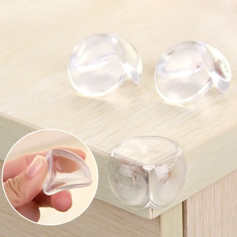 4/8/12PCS เด็กความปลอดภัยซิลิโคน Protector ตารางมุมขอบป้องกันเด็ก Anticollision EDGE Guards