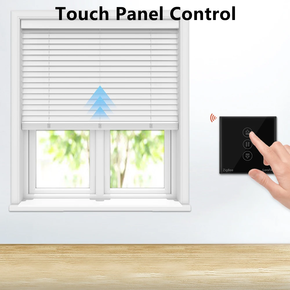 LoraTap ZigBee cortinas persianas interruptor Control Motor conectado Google Home Alexa ventana eléctrica Tuya Smart Life