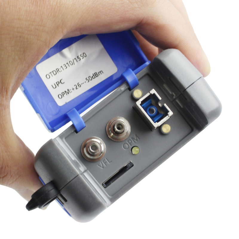 ミニアクティブOTDR光ファイバテスター スマートOTDR 光ファイバ反射率計 ブレークポイント損失ライブテスト OPM VFL 1310 1550 1625nm