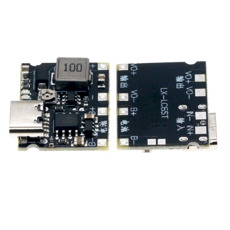 10 Chiếc Lithium Li-ion 18650 3.7V 4.2V Pin Sạc Ban DC-DC Bước Lên Tăng Cường Module