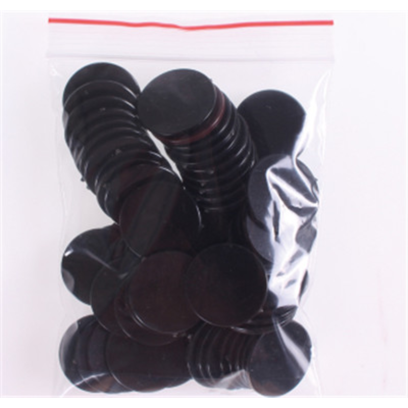 100 Cái/lốc 25Mm Chip Poker Bằng Nhựa Sòng Bạc Lô Tô Dấu Đột Quyết Vui Họ Câu Lạc Bộ Chơi Bảng Đồ Chơi Sáng Tạo 9 màu Sắc