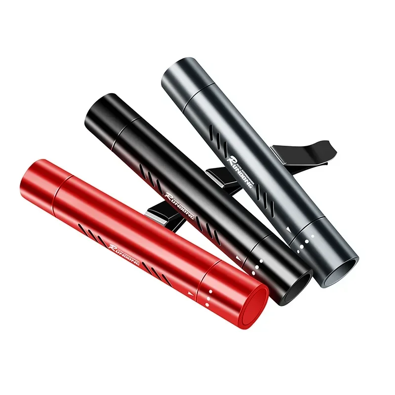 Car Air Freshener Decoration Fragrances Solid Balm Deodorant Home Aromatherapy Propeller Rotating Perfume Diffuser 1pc